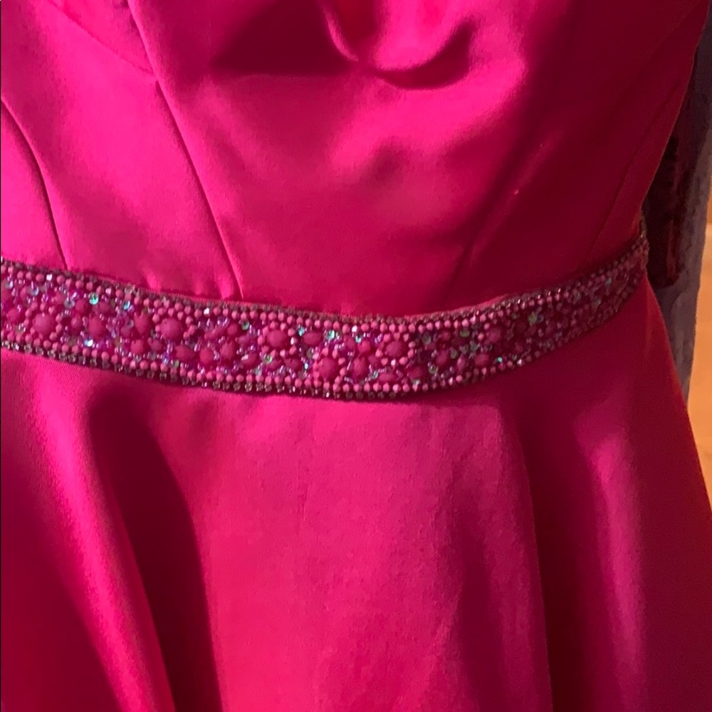 Only worn once beaded homecoming dress